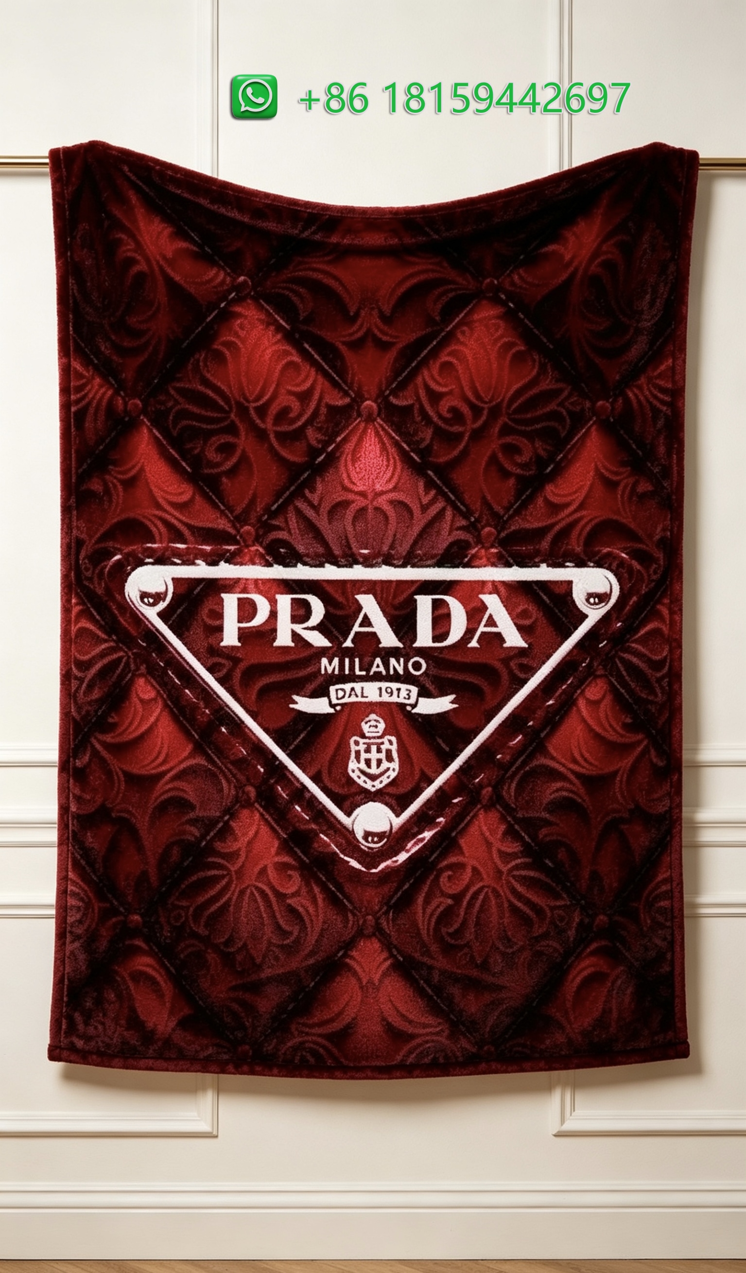 Prada Throw Blankets